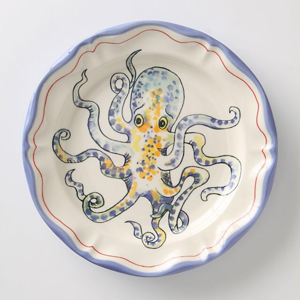 Nathalie Lete Octopus Plate